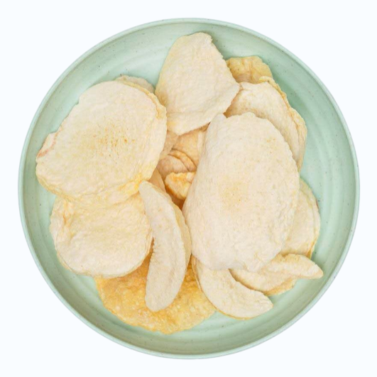 Freeze-dried Peach Slices